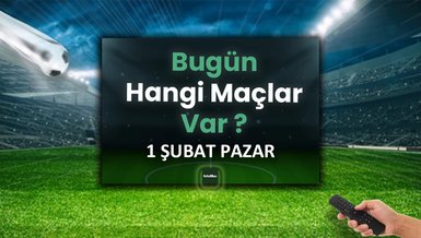 "1 Şubat 2026 Pazar Futbol Programı: Karşılaşmalar ve Yayınlanacak Kanallar"
