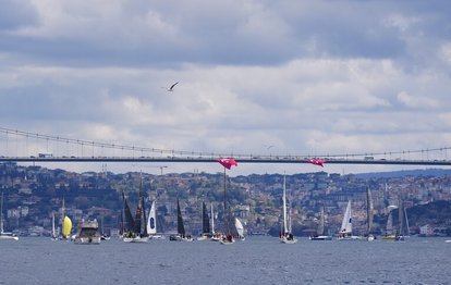 Cumhurbaşkanlığı 7. Uluslararası Yat Yarışları'nın ilk etabı Ulusal Egemenlik Kupası'nın startı verildi