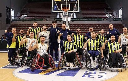 Fenerbahçe Tekerlekli Sandalye Basketbol Takımı, Galatasaray'ı yenerek Avrupa Şampiyonu oldu