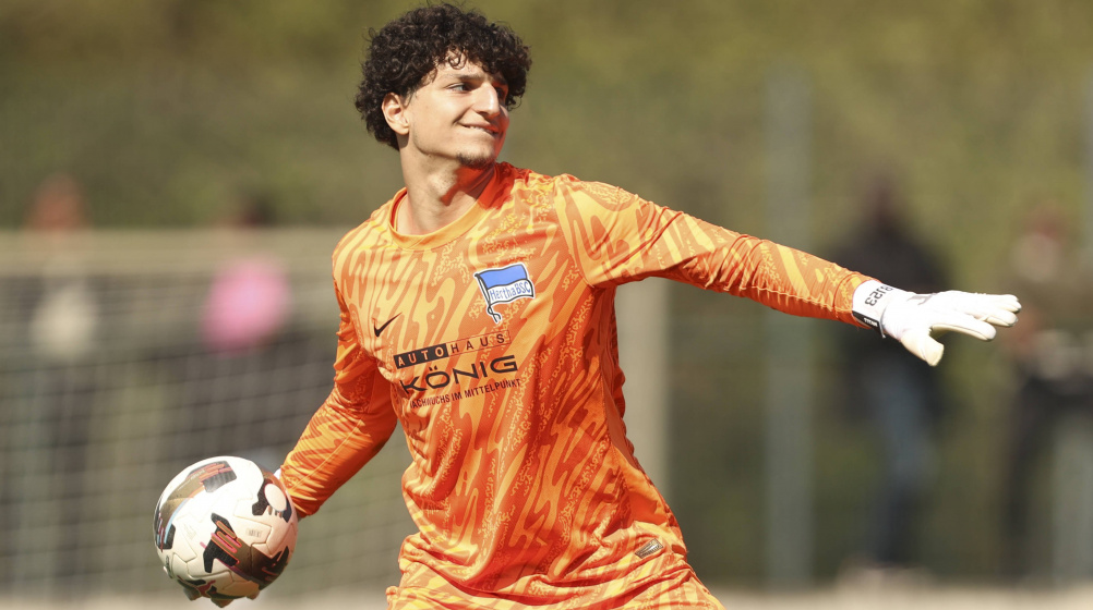 Hertha Berlin, genç kaleci Burak Özkanlı ile 2028’e kadar sözleşme imzaladı