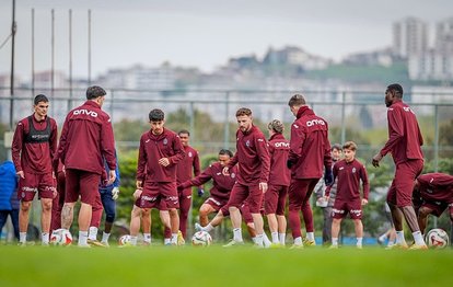 Trabzonspor, Göztepe maçının hazırlıklarını tamamladı